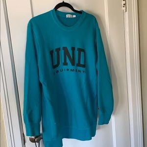 Undefeated blue sweatshirt size Large